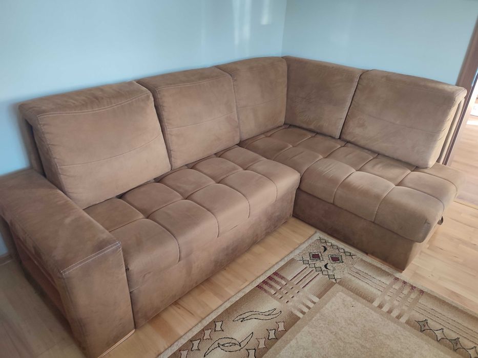 Używany narożnik kanapa z funkcją spania