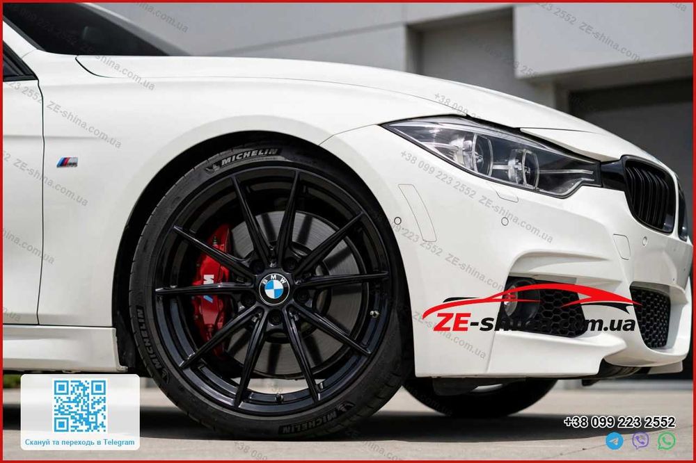 Диски HRE R17 5x120 ET35 Flow Forming 7 кг Gloss Black BMW F30 E90 F10 E60 F32 X3 F25 X4 F26 Нові