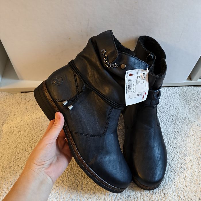 Buty damskie ocieplane Rieker