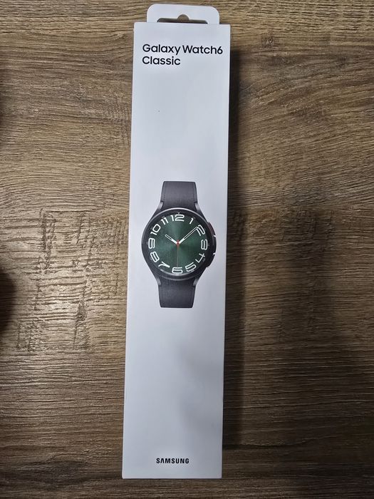 Samsung Galaxy Watch6 Classic 47mm Czarny – NOWY + GWARANCJA