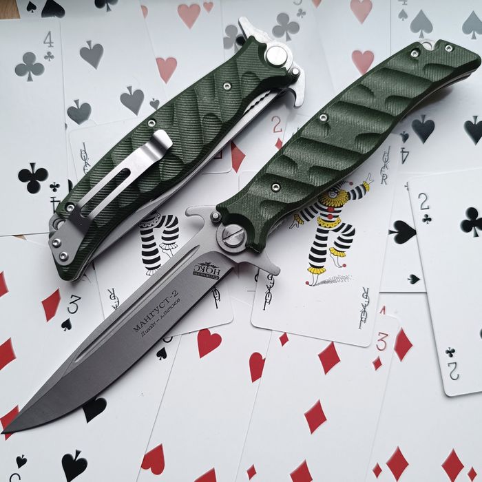 Складний ніж Нокс з кліпсою