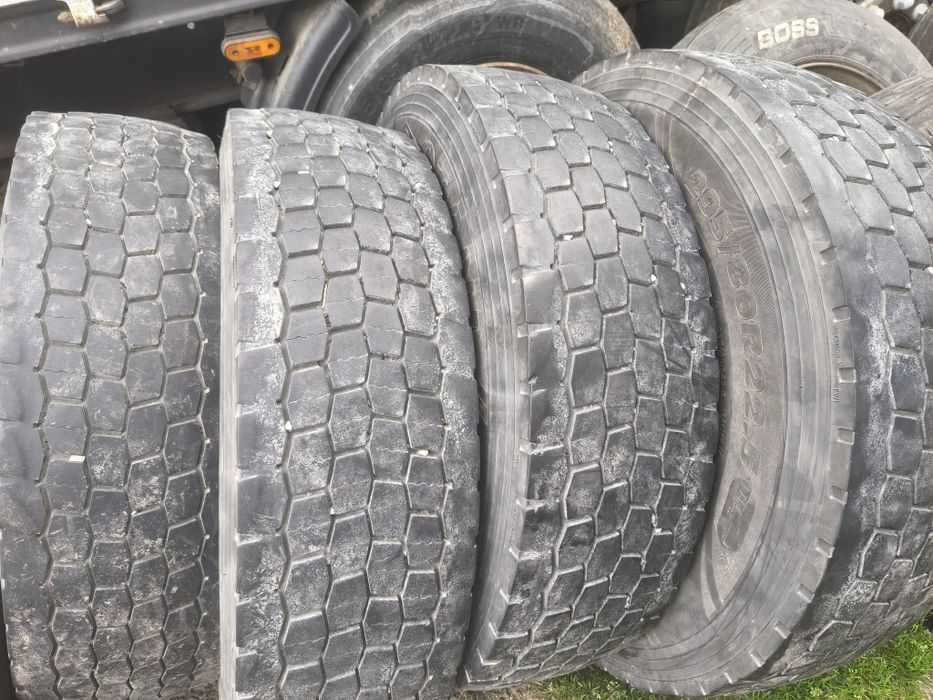 Шини колеса резина 295/80 R22,5  Michelin  Apolo Bridgeston GT