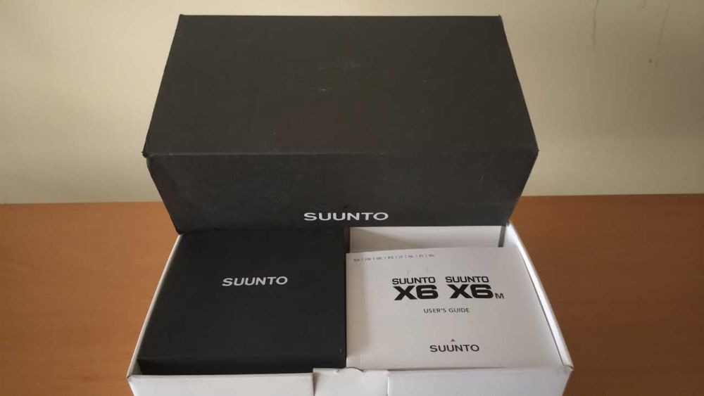 Limitowany Suunto X6M Black Edition w super stanie