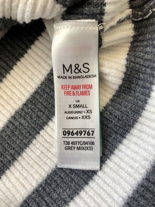 Komplet dzianinowy sweter spódnica  Marks&Spencer XS S M