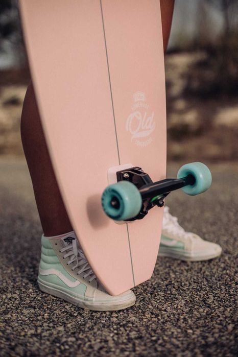 Old Longboards skate simulador de surf