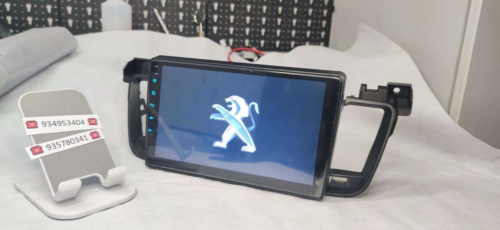 Peugeot 508 Rádio Android CarPlay Android Auto sem Fios GPS