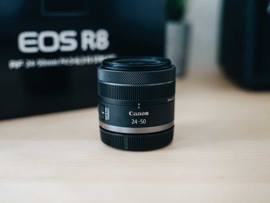 Canon RF 24-50mm F4.5-6.3 IS STM (Dentro da garantia)
