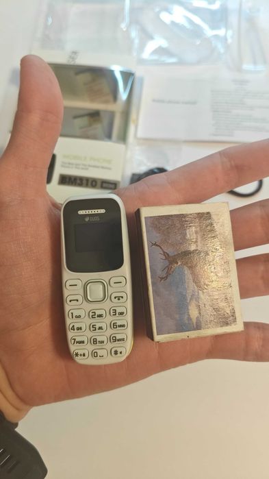 Міні-Мобільний телефон SERVO BM310 (Bluetooth, 2 SIM)