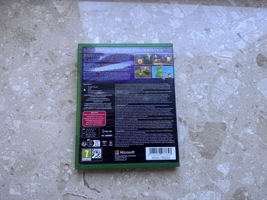 Gra SpongeBob The Cosmic Shake Xbox One / Xbox Series X.