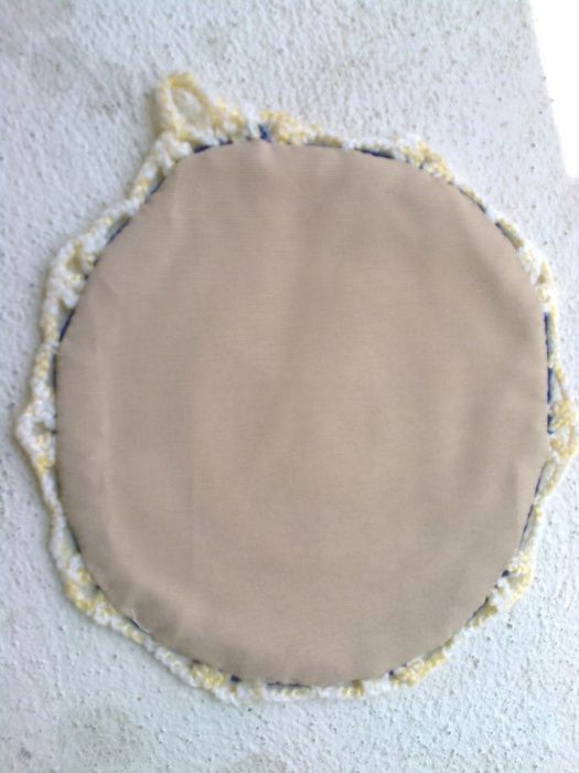 pega de cozinha feita à mão