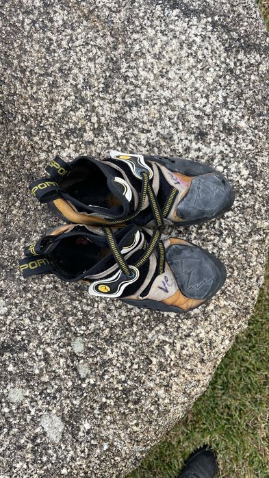 Pés de gato - Solution La Sportiva - Usados apenas em competições