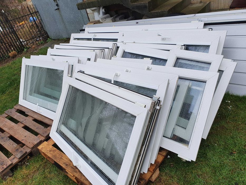 Okna dwuszybowe z demontażu.
