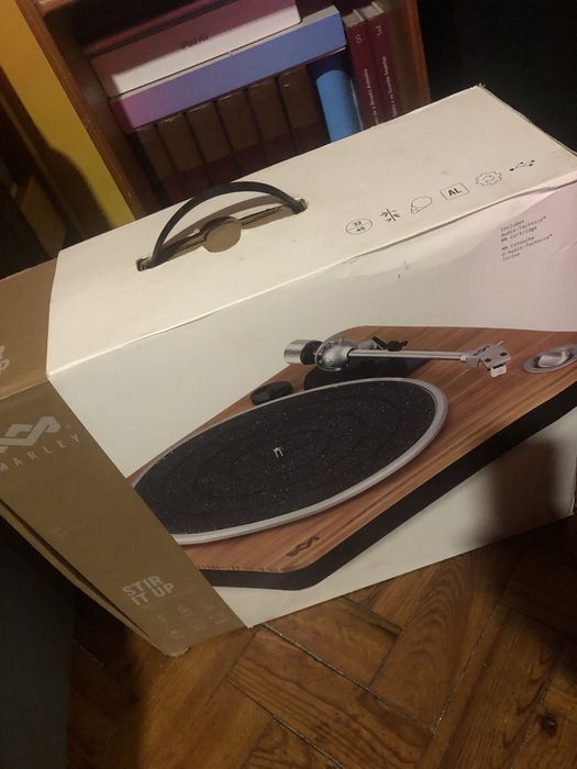 Gira discos como novo