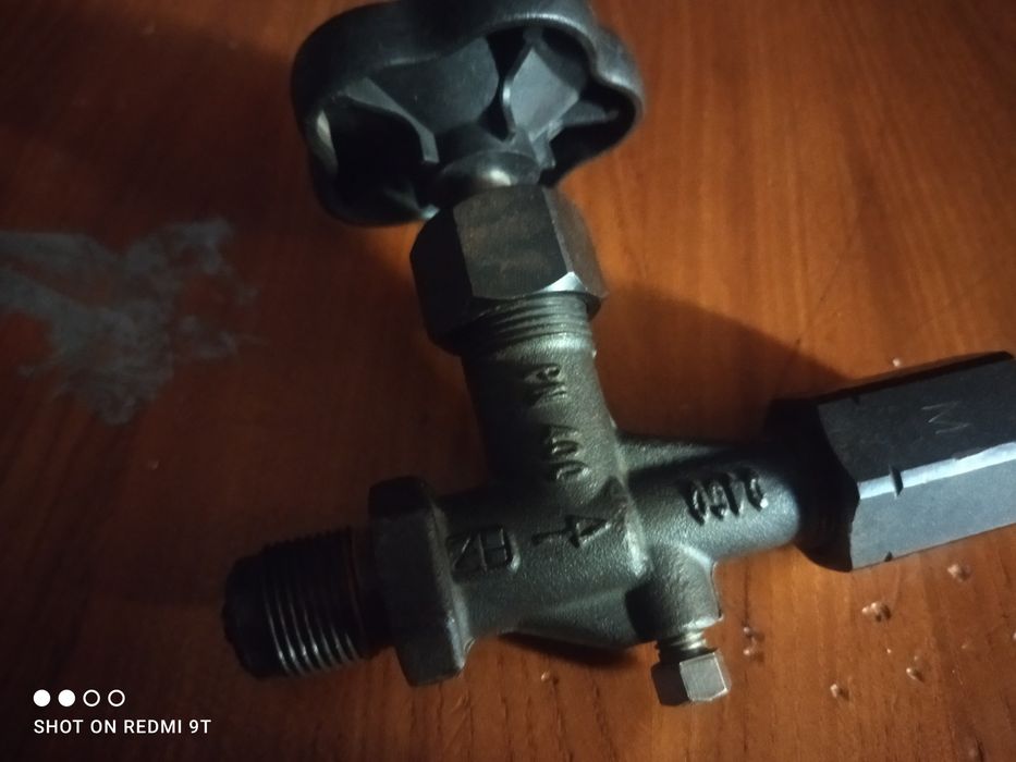 Вентиль високого тиску на 400 бар