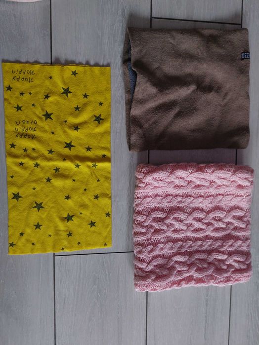 Шапка, панама, хомут, шарф, перчатки 10-12 років.