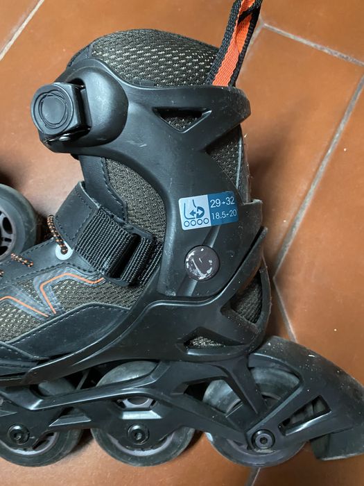 Patins em limha crianca