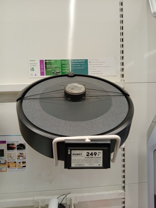 Aspirador Robô IROBOT Roomba I5 Cinza Texturizado