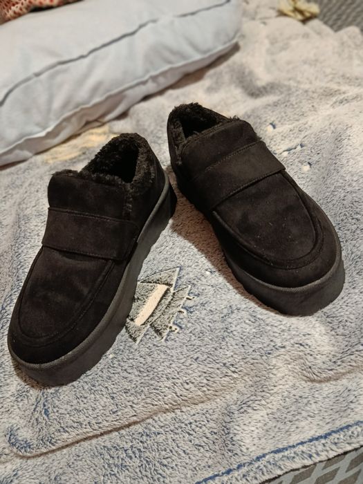Лофери замшові, теплі