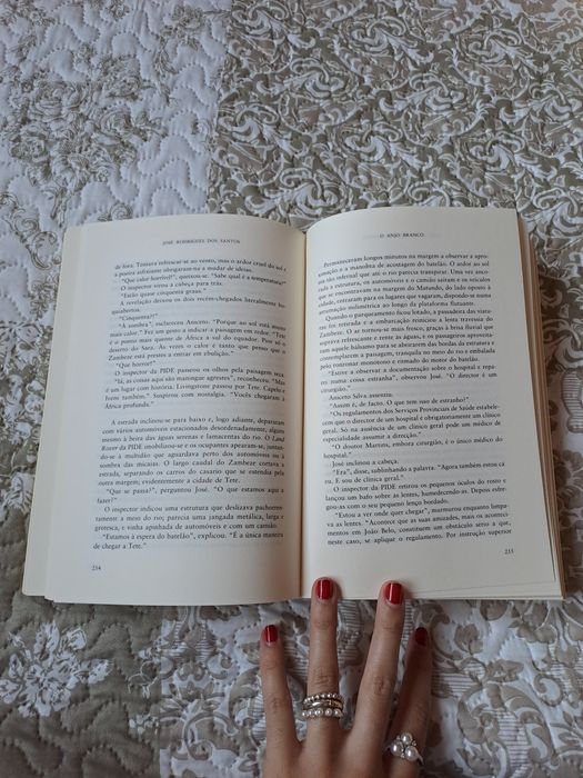Livro "O Anjo Branco" de José Rodrigues dos Santos