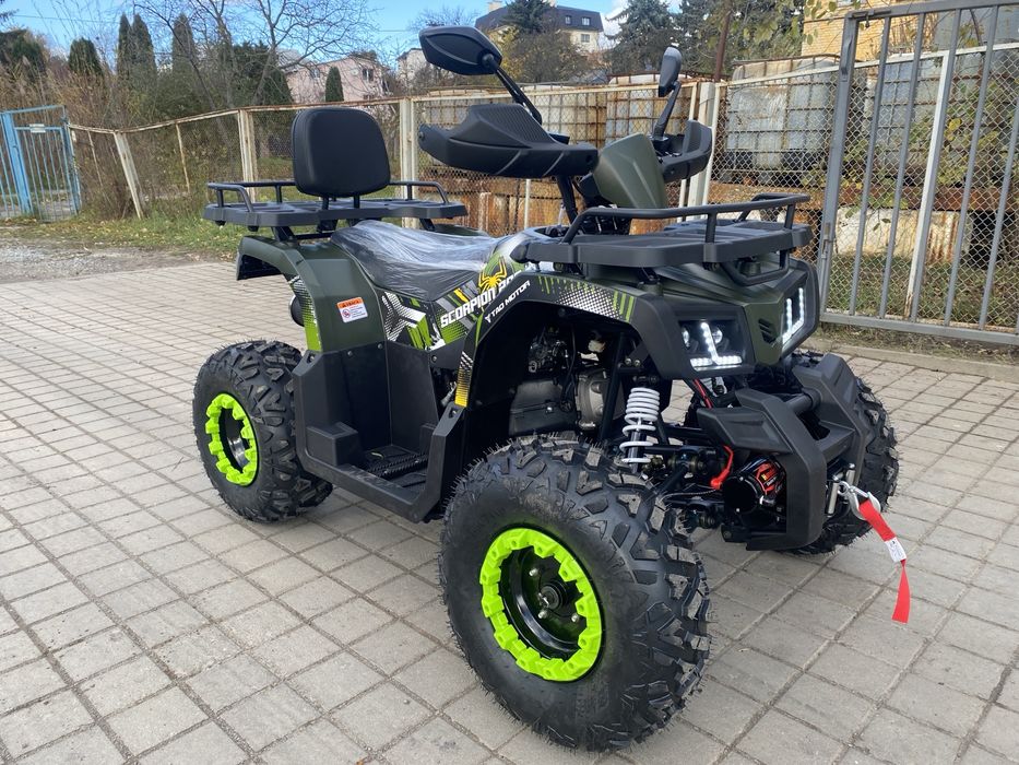 New Comman Scorpion 200 ATV Лебідка, Доставка/Кредит