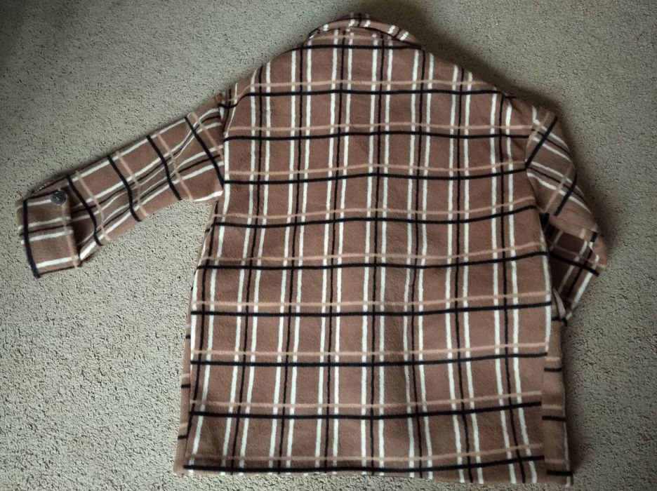 пальто полупальто  кокон новое