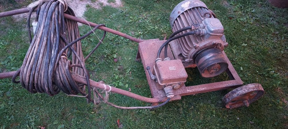 Sprzedam silnik siłowy 7,5kw plus kabel 30 m
