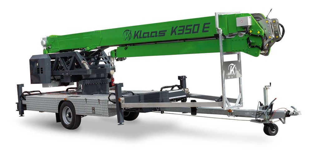 Klaas K350 E, elektryczny dźwig dekarski na przyczepie DMC 3,5t., nowy