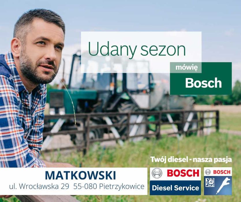 Regeneracja wtryskiwaczy do ciągników i maszyn – Bosch Diesel Service