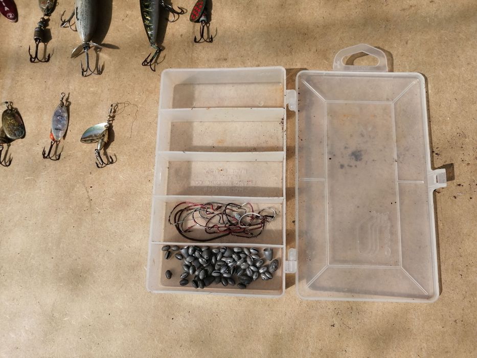 conjunto de amostras de pesca duras