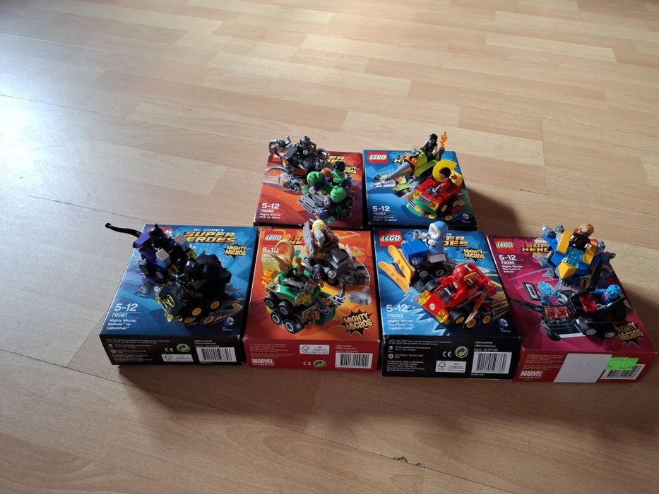 6 zestawów Lego Super Heroes