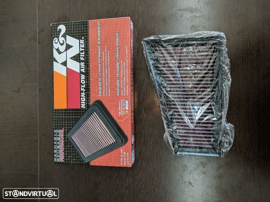 Filtro ar KN 33-2995 Mercedes A, B, CLA, GLA 1.6, 1.8 e 2.0 Gasolina