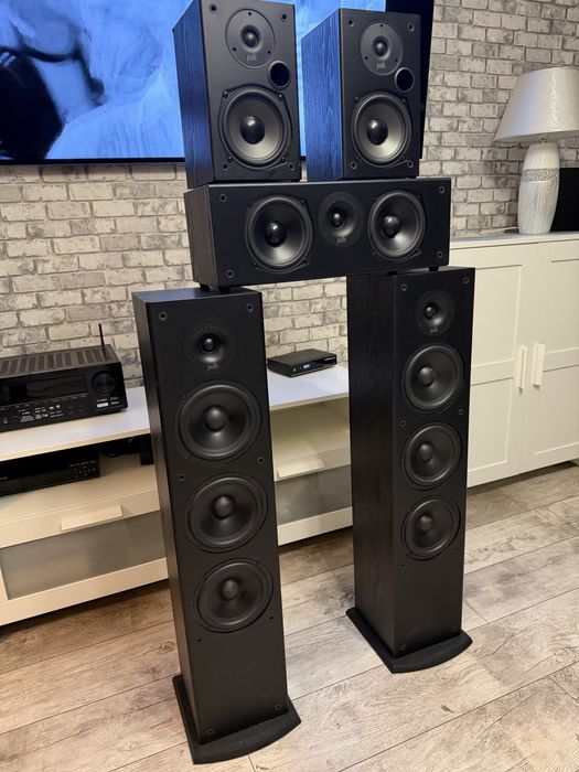 Kolumny Polk Audio 2xT50 2xT15 1xT30