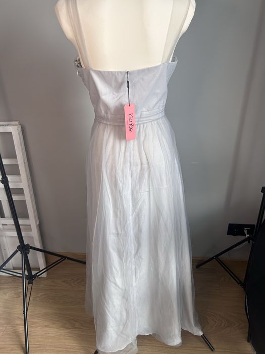 Elegancka długa sukienka Chi Chi London, rozm. 40/L