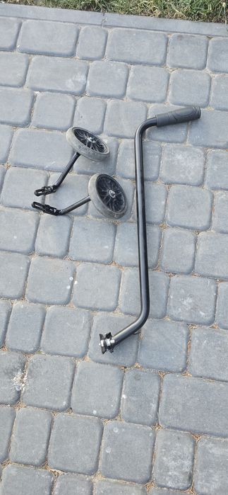 Boczne kółka Btwin i drążek do roweru dziecięcego 14" i 16"