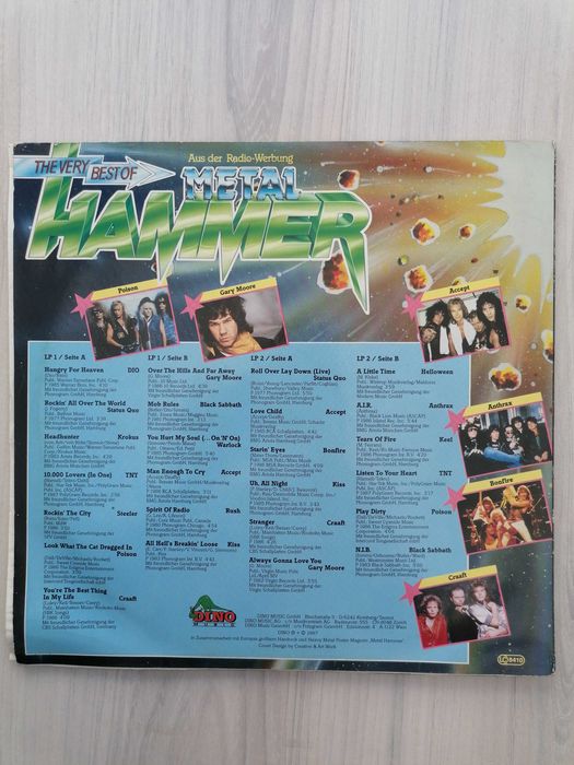 Disco Vinil Metal Hammer