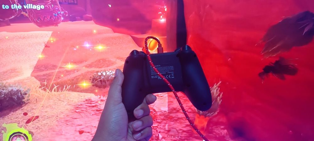Comando PowerA Wired Controller Plus para Nintendo Switch, edición Super Mario.
Controle Super Mario Edition para Nintendo Switch