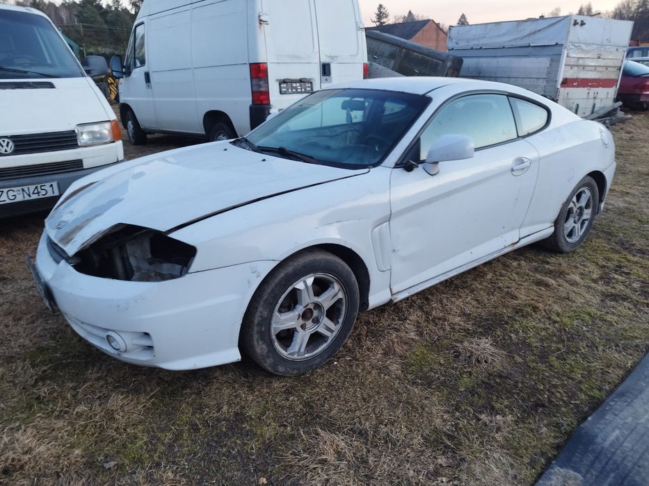 Hyundai Tiburon 2.0 Coupe alufelgi zderzak drzwi maska części wydech