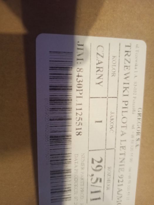 Buty wojskowe Trzewiki pilota letnie