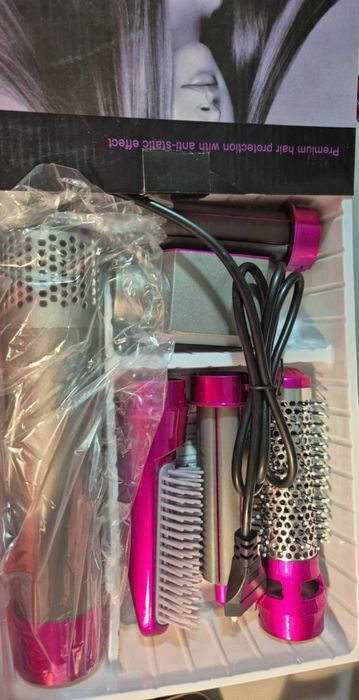 Hot Air Styler 5w1 Suszarko-lokówka z wymiennymi końcówkami