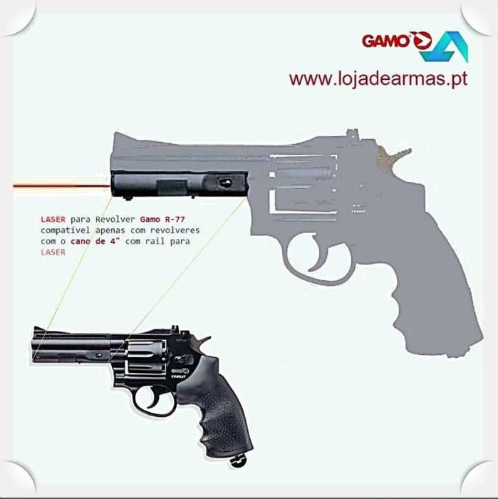 LASER vermelho 650nm da ZSD p/colocar em armas pressão de ar
