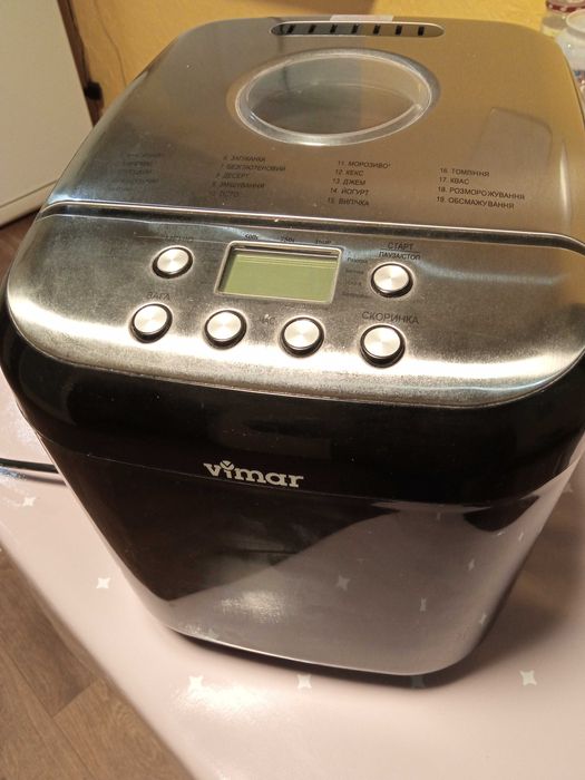 Хлібопічка Vimar VBM-648i 19 програм