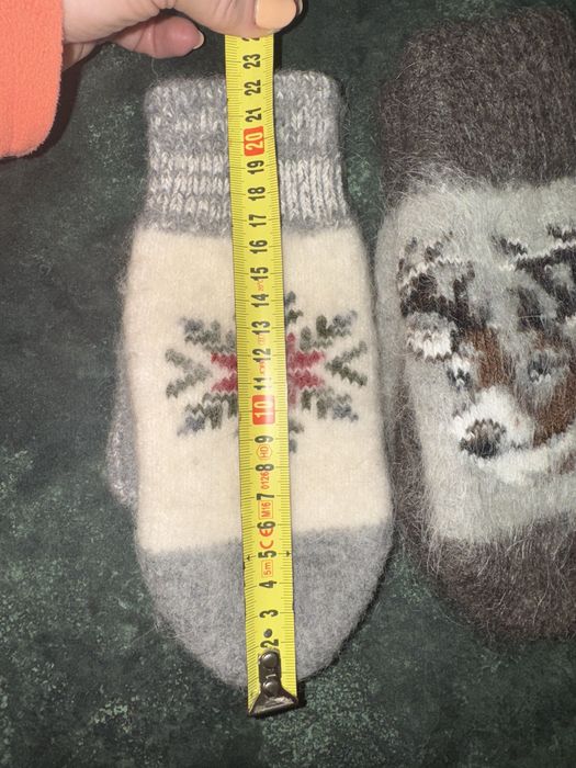 Рукавиці жіночі, натуральні ( шерсть, ангора)