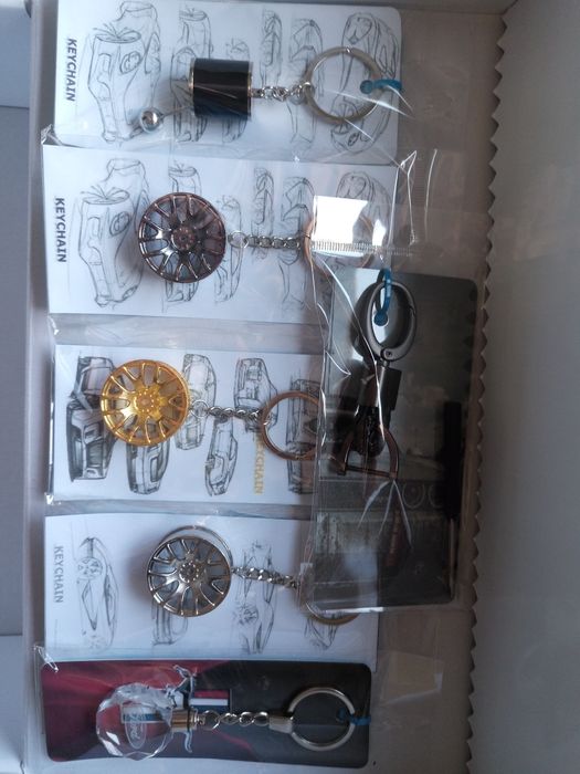 Porta Chaves Jante Silver Gold Black Auto Disco travao