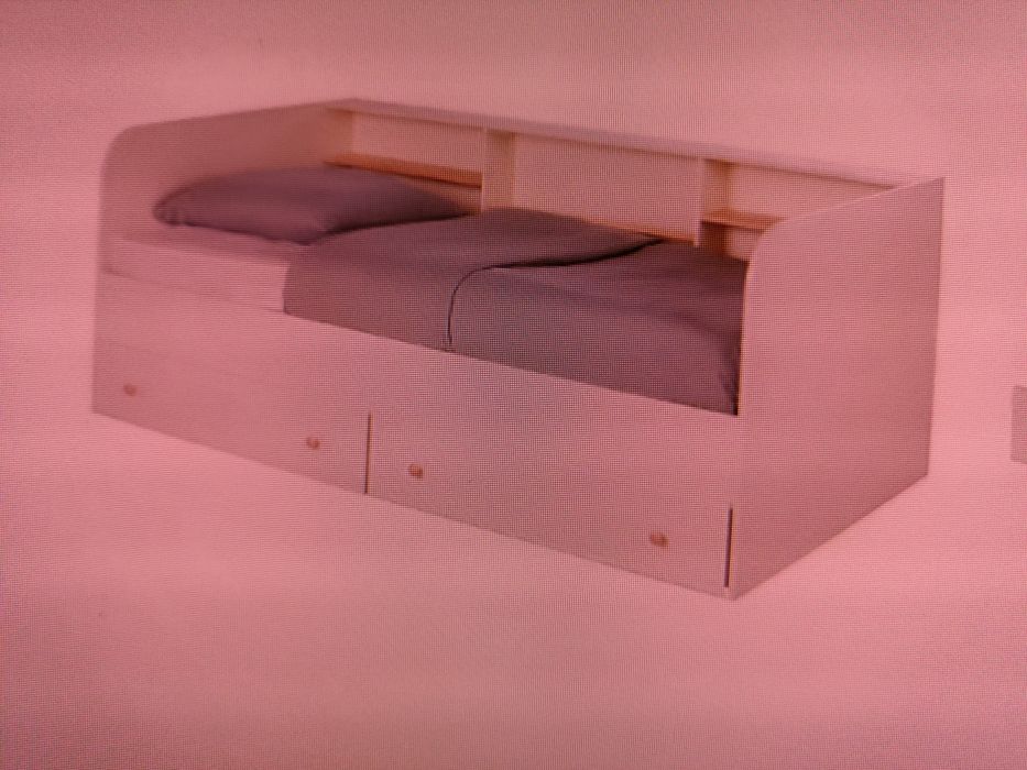 Cama Nova combinada branca 90x190
