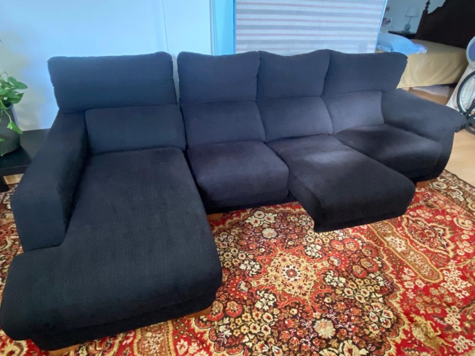 Vendo sofá com chaise long