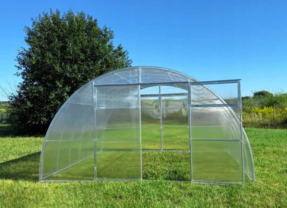 Szklarnia ogrodowa WOLA PROSTOR 4.0 4x4m 4x6m 4x8m 4x10m 4x12m 20x40mm