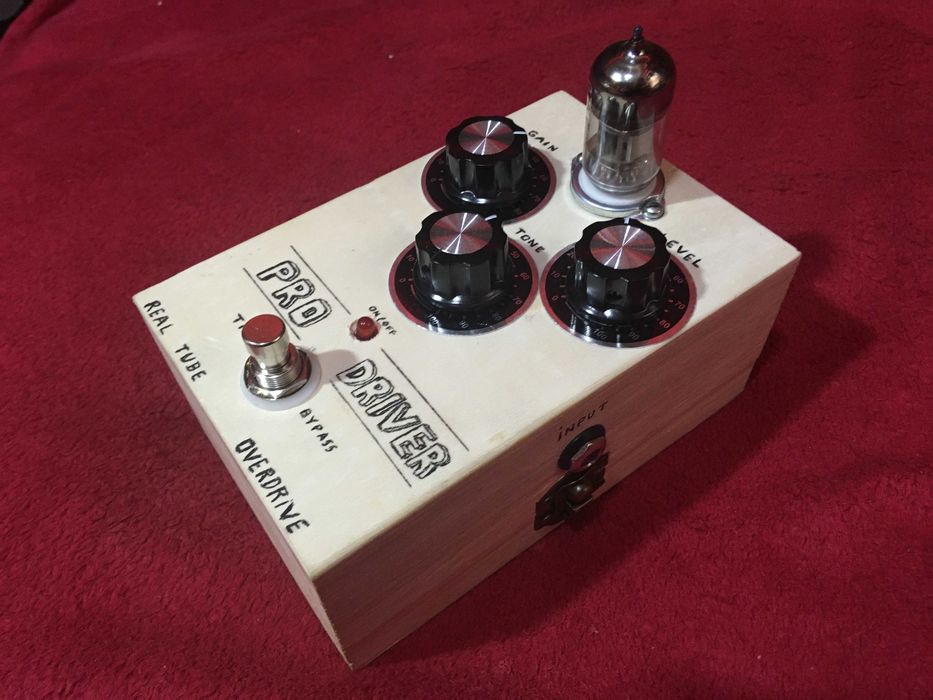 Efekt gitarowy lampowy Kafar PD ( overdrive ) nowy z zasilaczem