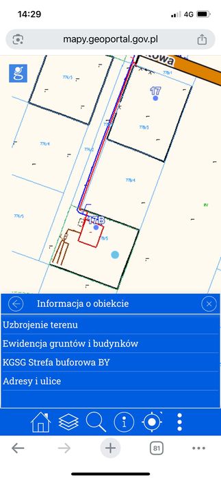 Działka budowlana Krynka Łuków