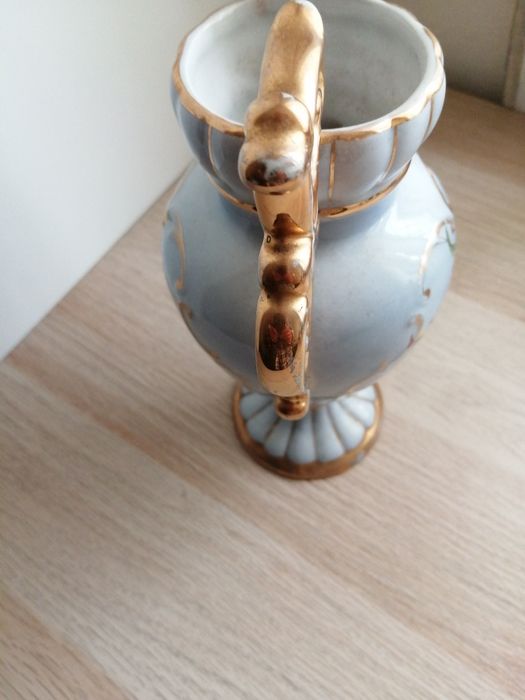 Jarra cerâmica pintada antiga de Alcobaça