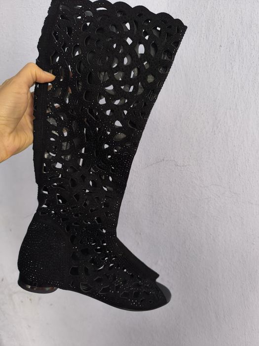 Чоботи літні жіночі високі 41 розмір